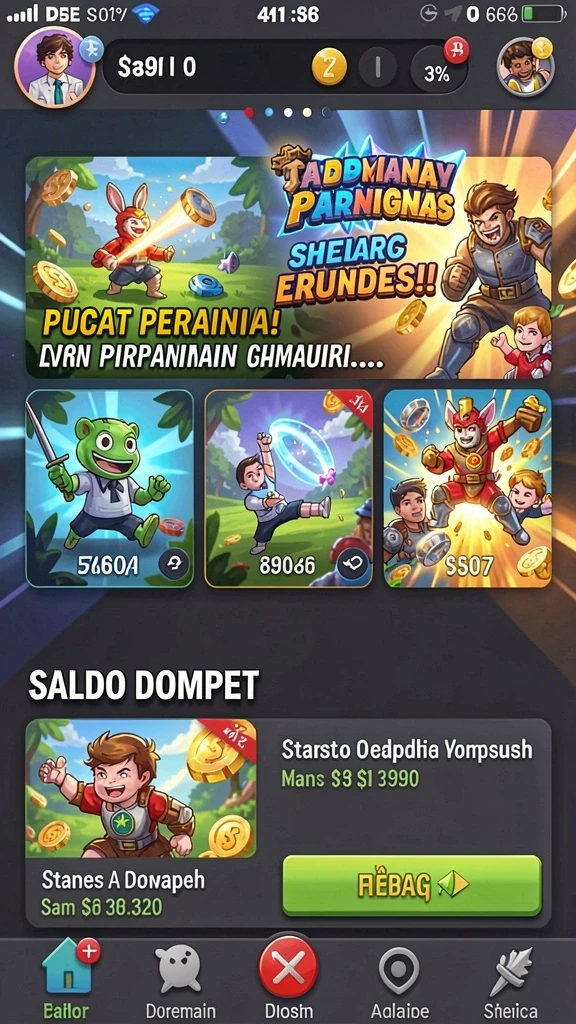 531slot - Menampilkan tampilan antarmuka pengguna yang menarik.