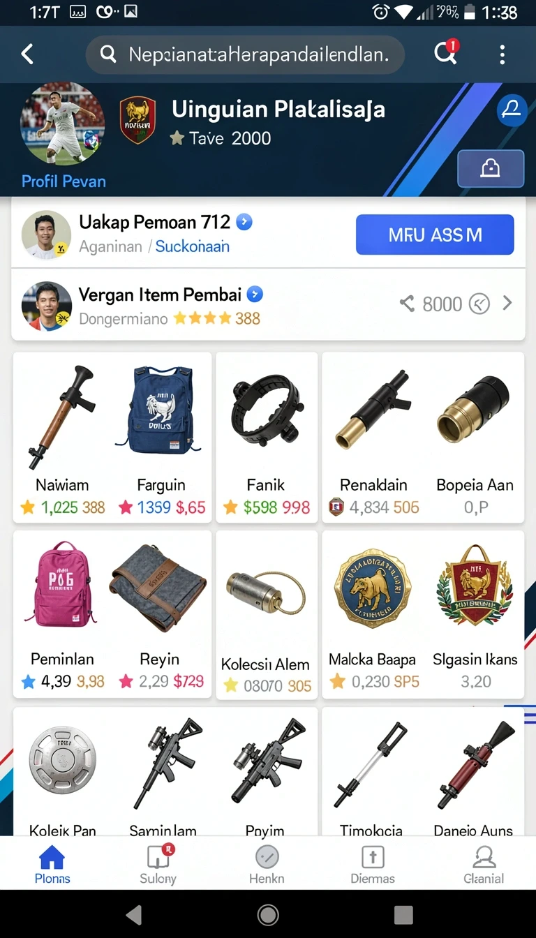 88main - Tampilan awal aplikasi 88MAIN yang menarik.