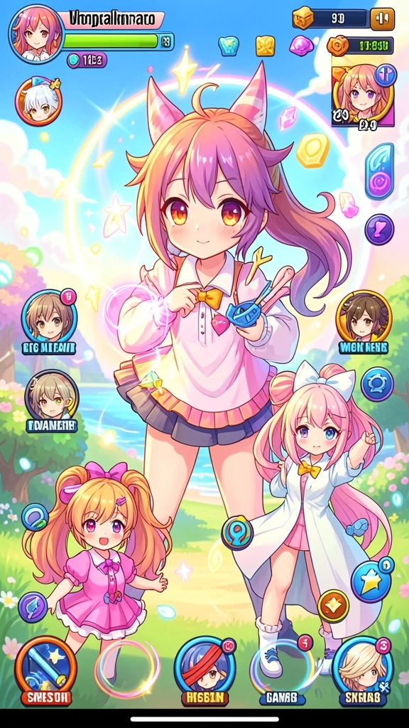 doremi88 - Interaksi sosial yang seru antar pemain di dalam game.