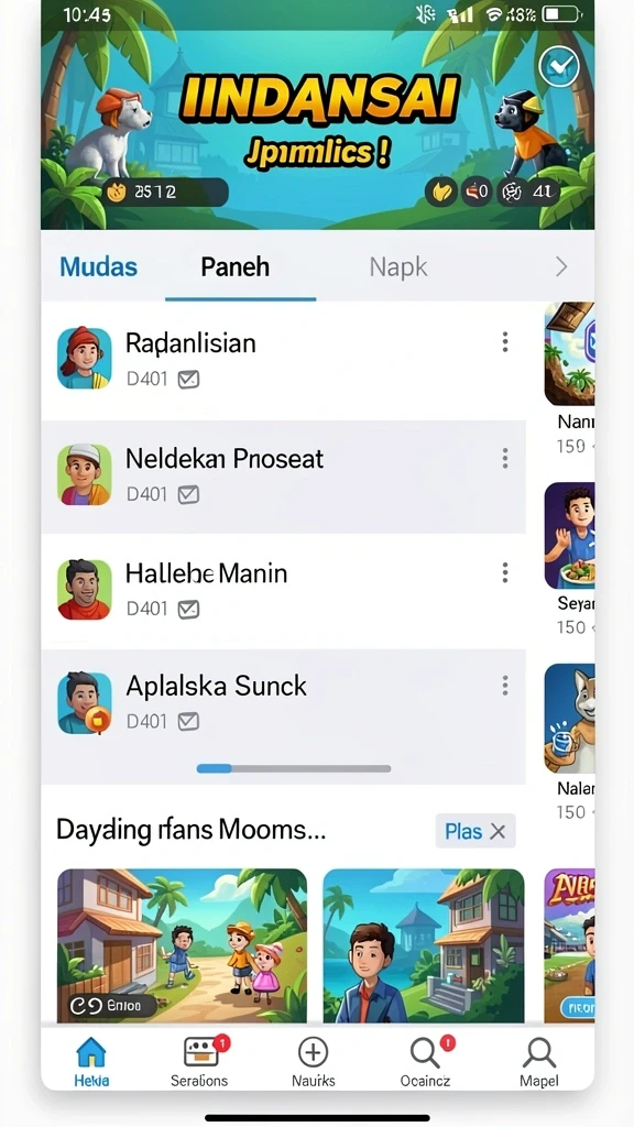 gowin - Fitur multiplayer yang memungkinkan kompetisi dengan teman.