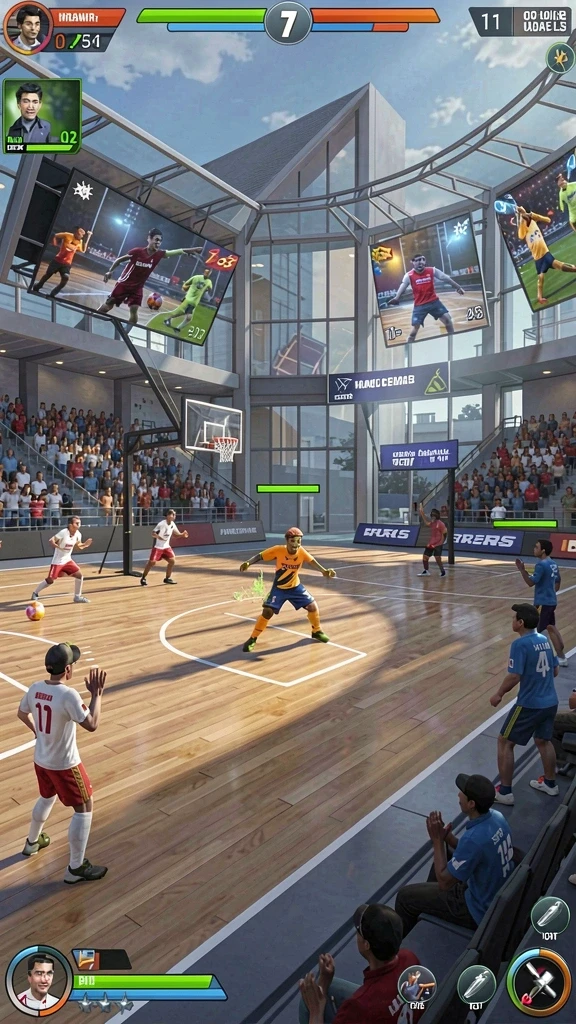 hokigame - Pemandangan grafis game yang memukau dan detail.