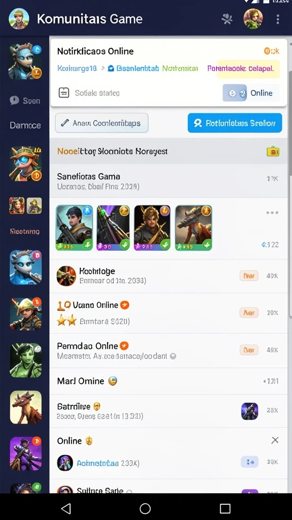 idagame - Desain antarmuka yang intuitif dan mudah digunakan.