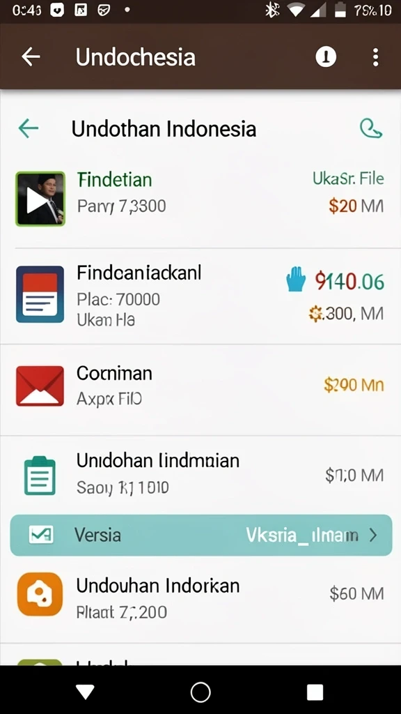 mancingduit - Tampilan antarmuka yang ramah pengguna dan mudah dinavigasi.
