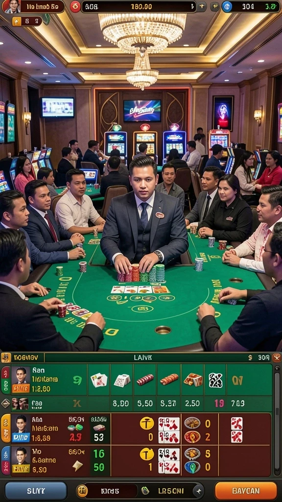 megapetir - Fitur sosial yang memungkinkan interaksi di game.
