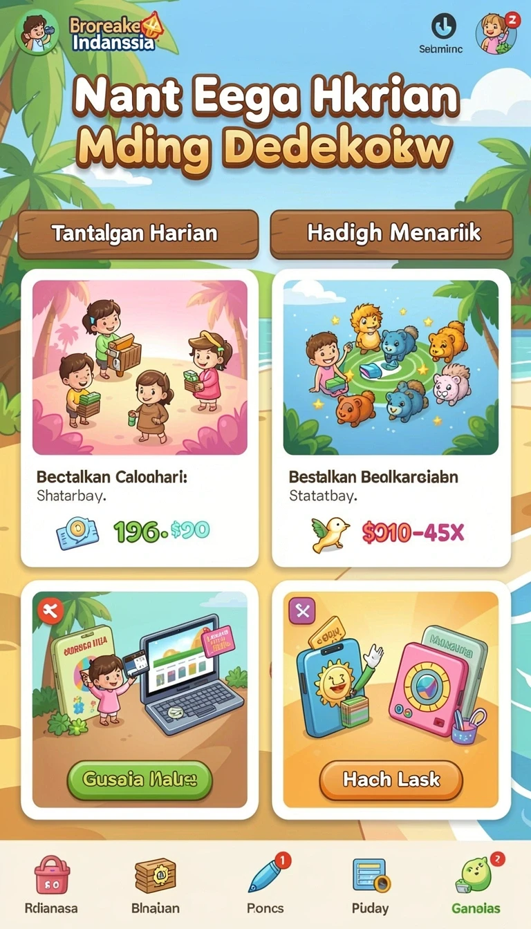 nagawin - Berbagai karakter unik untuk dijelajahi.