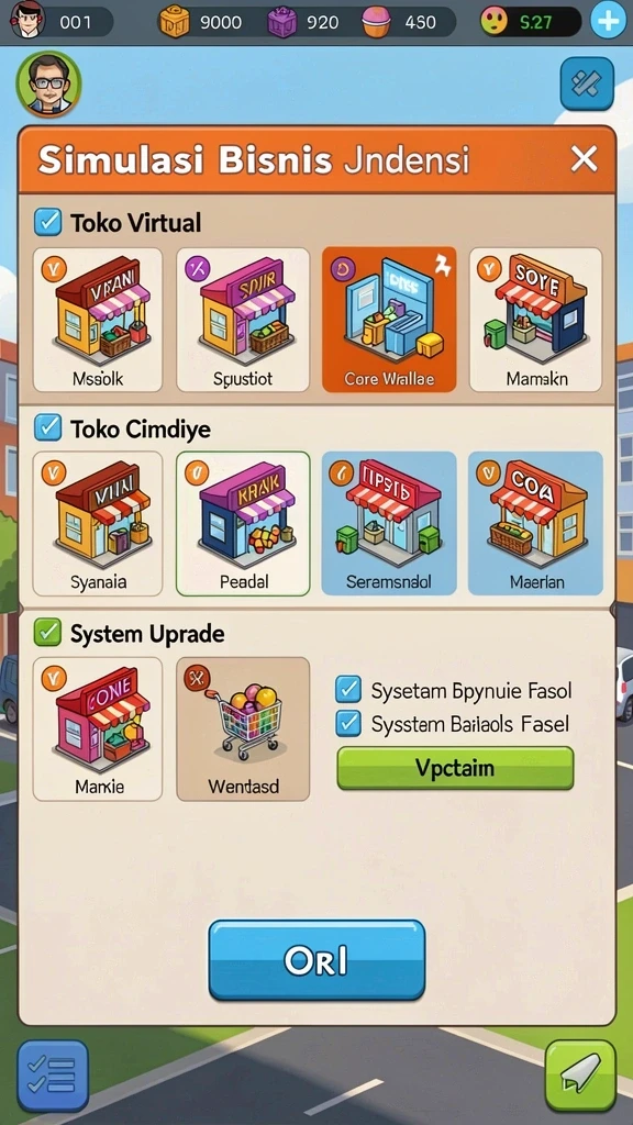 sd107 - Fitur crafting yang memungkinkan pembuatan item unik.