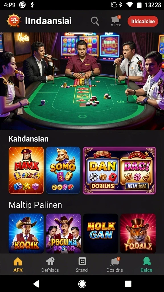 yoyo88 - Screenshot menunjukkan antarmuka pengguna yang menarik.